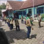 HW Qabilah SMA Muha Genteng Berikan Pelatihan di SMP Mudel Banyuwangi