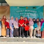 Semarak Hari Kartini, Senam Sehat RSI Arofah Mojosari Disambut Antusias Warga