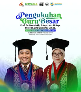 Umsura Kukuhkan Dua Guru Besar di At-Tauhid Tower, Ini Sosoknya