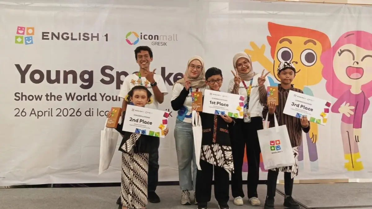 Siswa SD Muhammadiyah Manyar Raih Juara Speech Competition Kartini’s Day