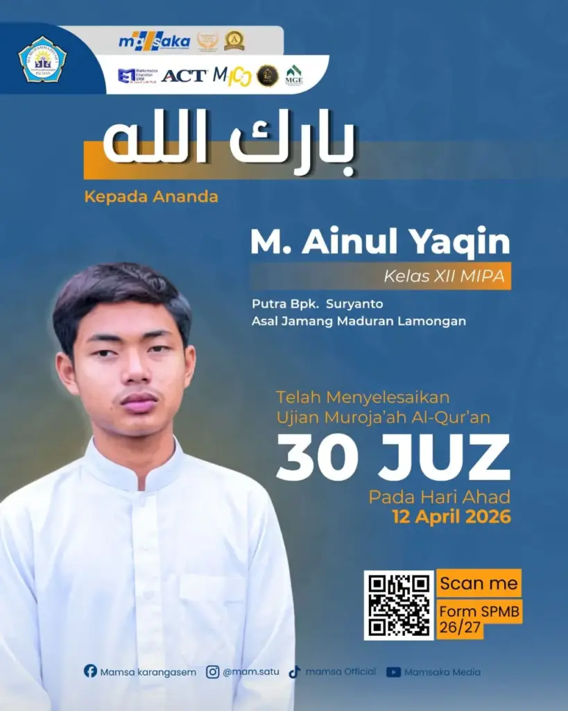 Jejak Cahaya dari 30 Juz: Kisah Perjuangan M. Ainul Yaqin