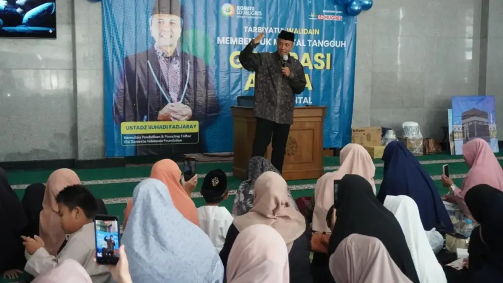 Perkuat Ketahanan Mental Anak, Komite SD Mugres Gelar Tarbiyatul Walidain