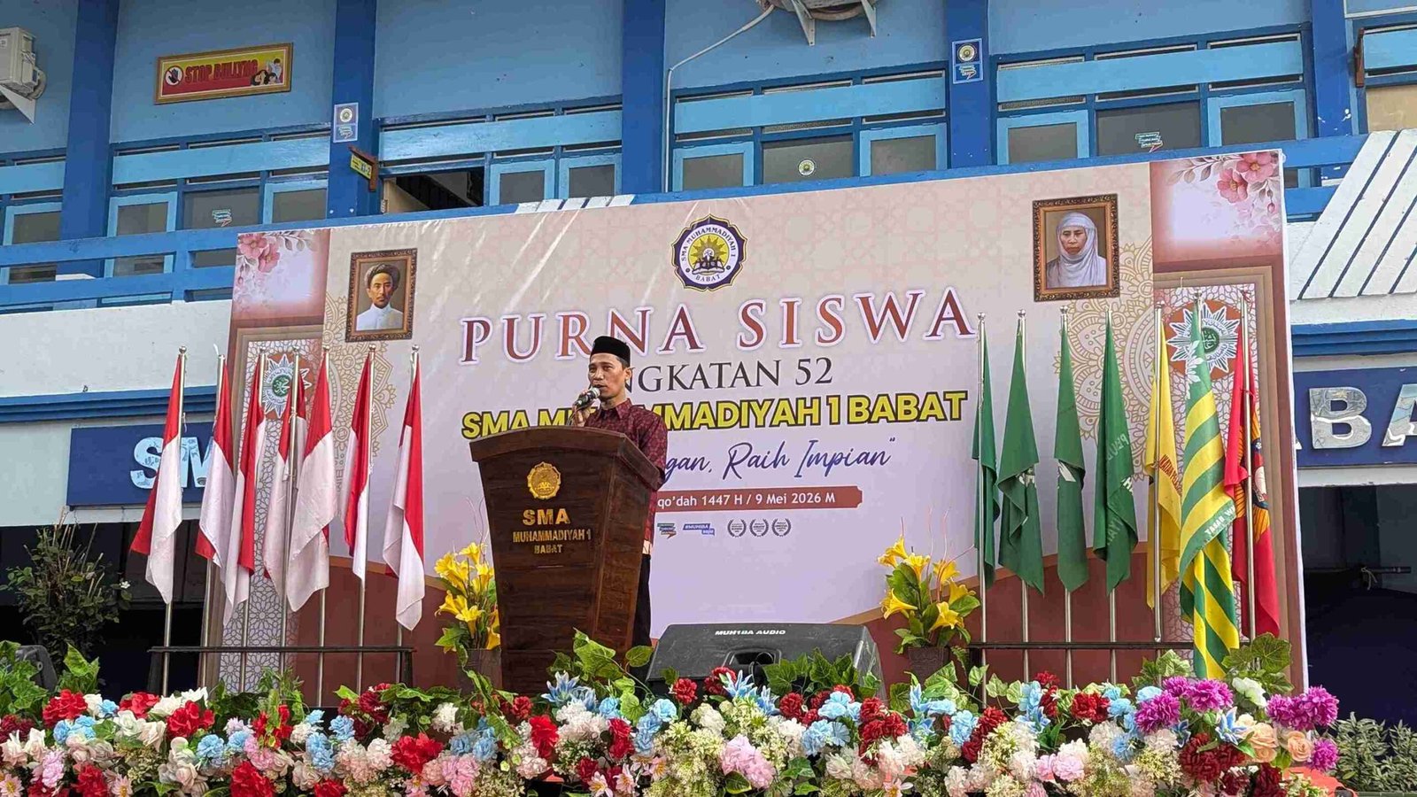 Purna Siswa Angkatan ke-52 SMA Muhammadiyah 1 Babat, Lepas Ratusan Siswa Menuju Masa Depan