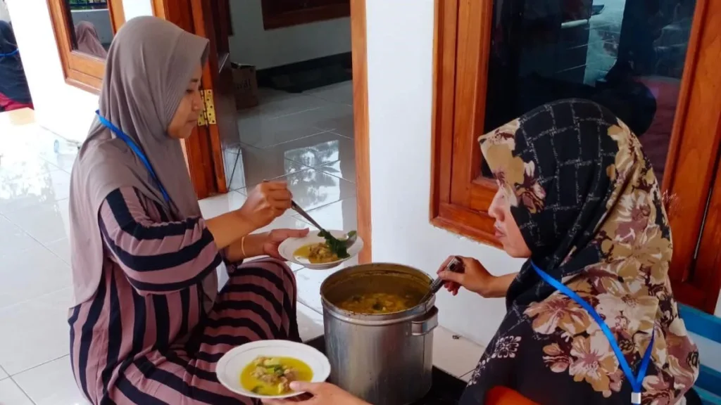 Gotong Royong Kurban di Masjid Quba’ oleh PRM Sendangduwur