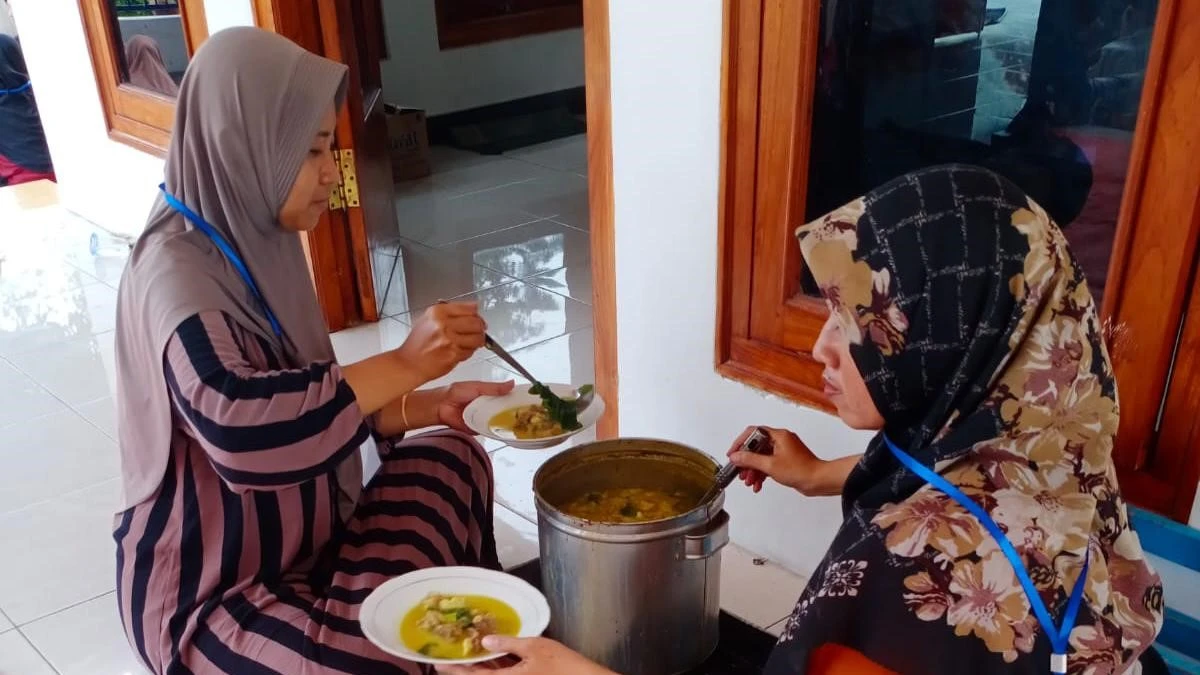 Gotong Royong Kurban di Masjid Quba’ oleh PRM Sendangduwur