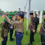 Hujan Tak Surutkan Semangat, Pembukaan Jamda HW Kediri Berlangsung Meriah