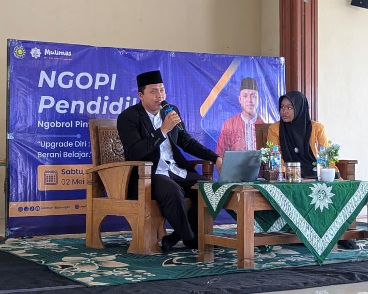 Dari Fixed ke Growth Mindset: Bekal Upgrade Diri ala Ngopi Pendidikan IPM MTs Al Mizan Muhammadiyah Lamongan