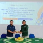 Pembukaan Greenhouse School Lab Farming di SMKM 5 Gresik Perkuat Kolaborasi Pendidikan dan Industri