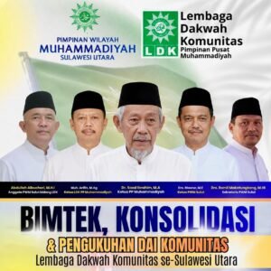 PWM Sulawesi Utara Siapkan Dai Komunitas Hadapi Tantangan Sosial Masyarakat Modern