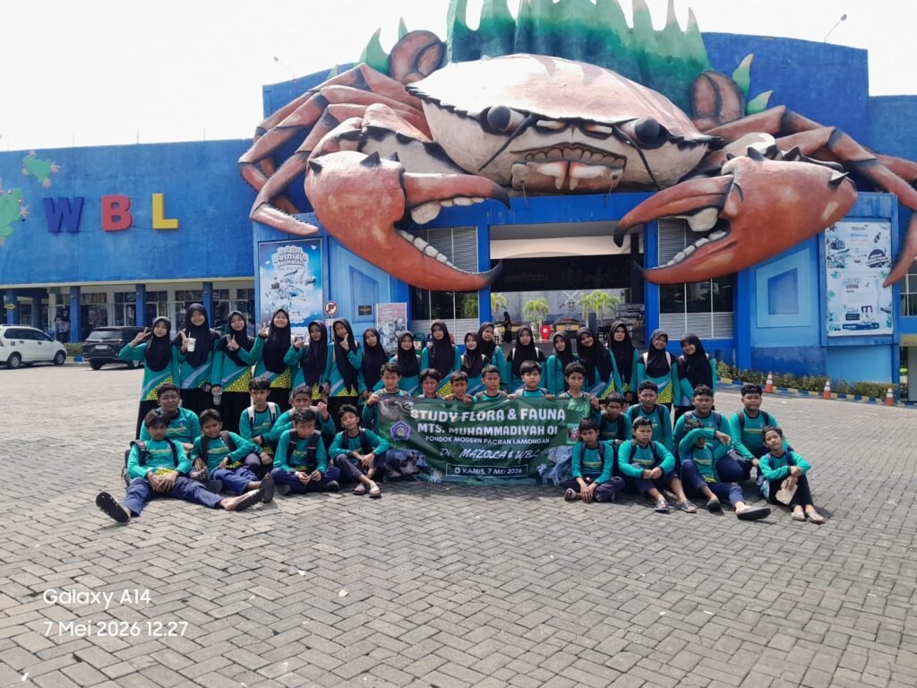 Cocuriculer MadtsaMutu Pondok Modern Paciran, Siswa Kelas 7 Eksplorasi Satwa di Mazola dan Edu Wisata di WBL
