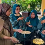 Kenalkan Kuliner Negeri Sakura, Smamita Bekali Ibu PKK Tawangsari Keterampilan Memasak Masakan Jepang