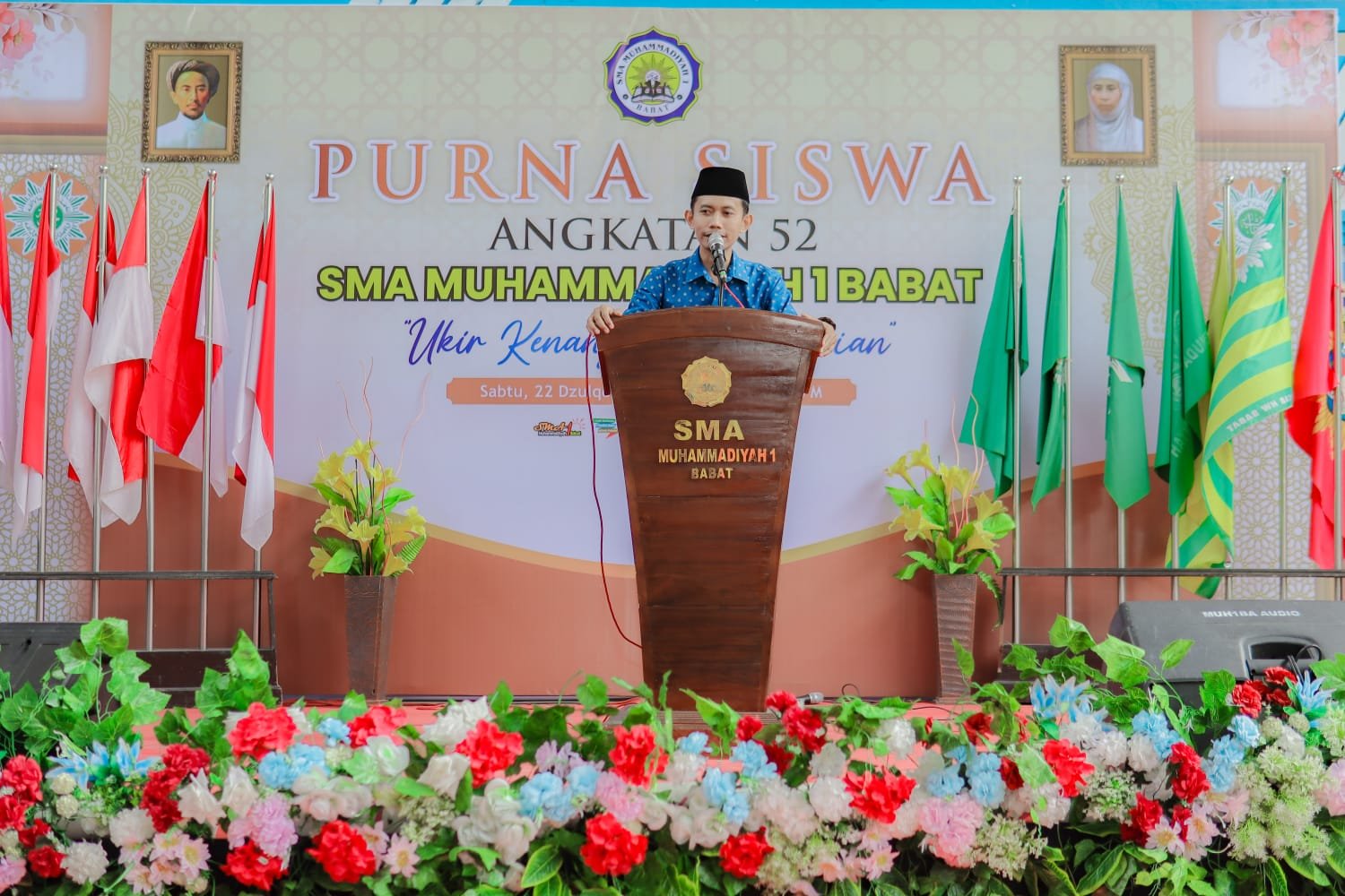 Purna Siswa ke-52 SMAM 1 Babat, Camat Tekankan Ilmu dan Akhlak untuk Generasi Emas
