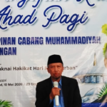 Memaknai Hakikat Kurban, Kajian Ahad Pagi PCM Tulangan Ajak Jamaah Lebih Dekat kepada Allah