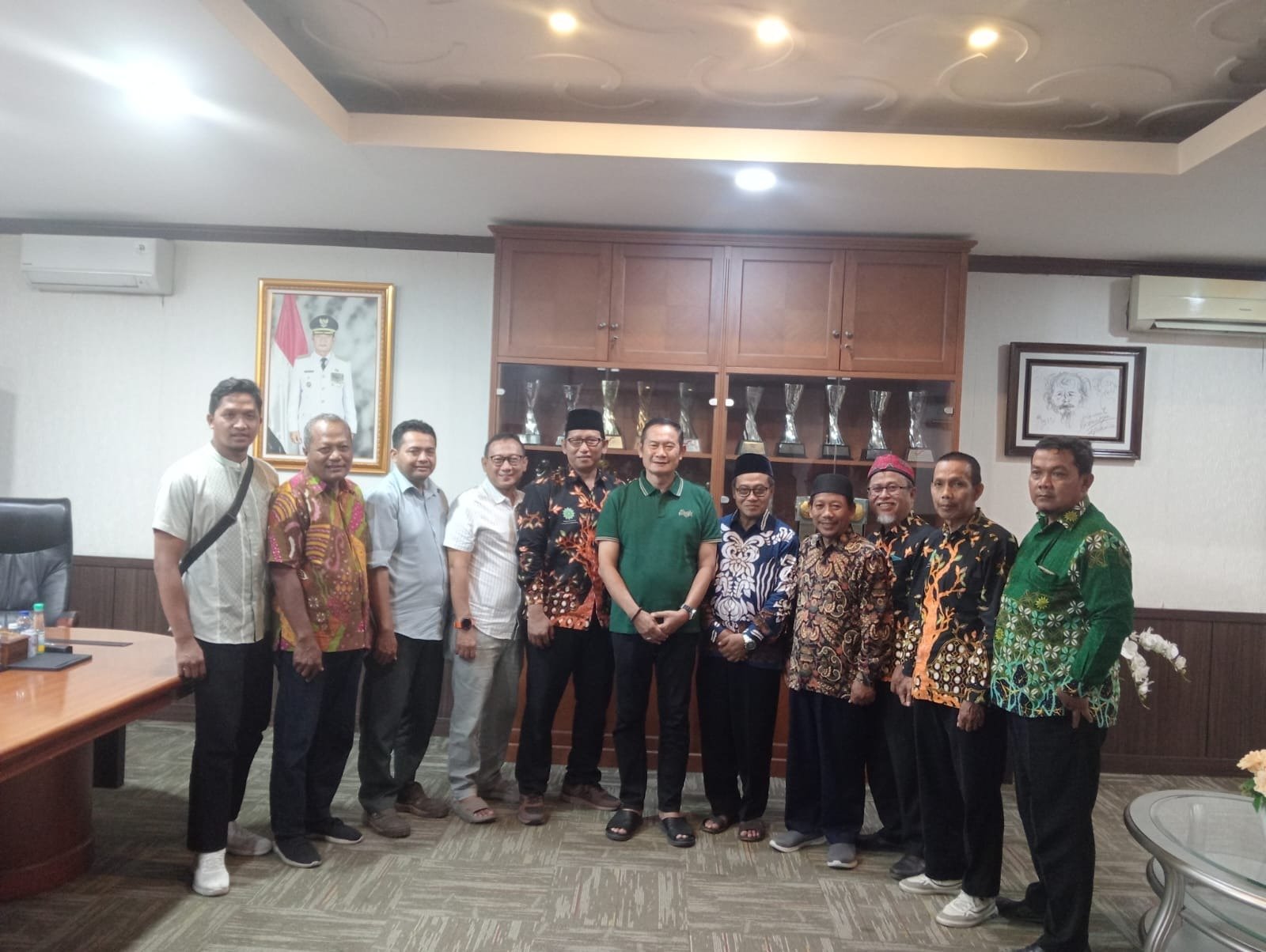 LPCR-PM Jatim dan Bupati Lamongan Bahas Ketahanan Pangan Berbasis Masjid