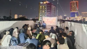 Nobar Film Pesta Babi, Komunitas Lentera Angkat Isu Sosial di Papua