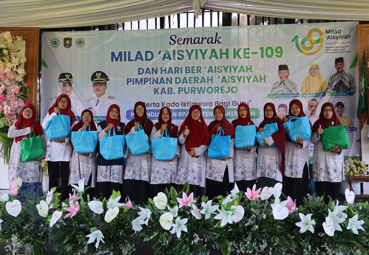 Milad ke-109 ’Aisyiyah Purworejo Tegaskan Peran Perempuan sebagai Penjaga Solidaritas Sosial