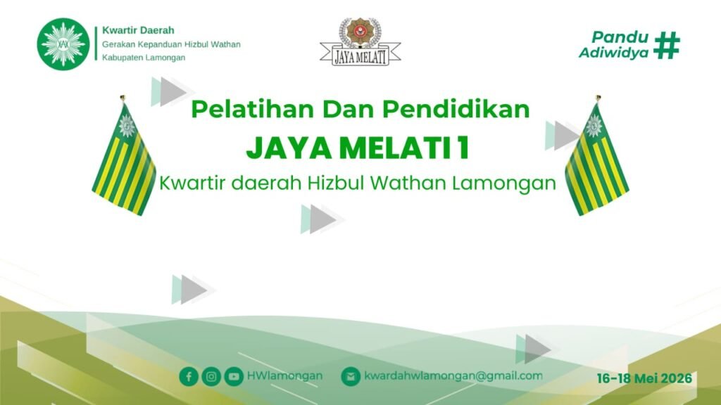 Jaya Melati 1 Kwarda HW Lamongan Resmi Dibuka, Perkuat Kaderisasi Pembina Berkompeten