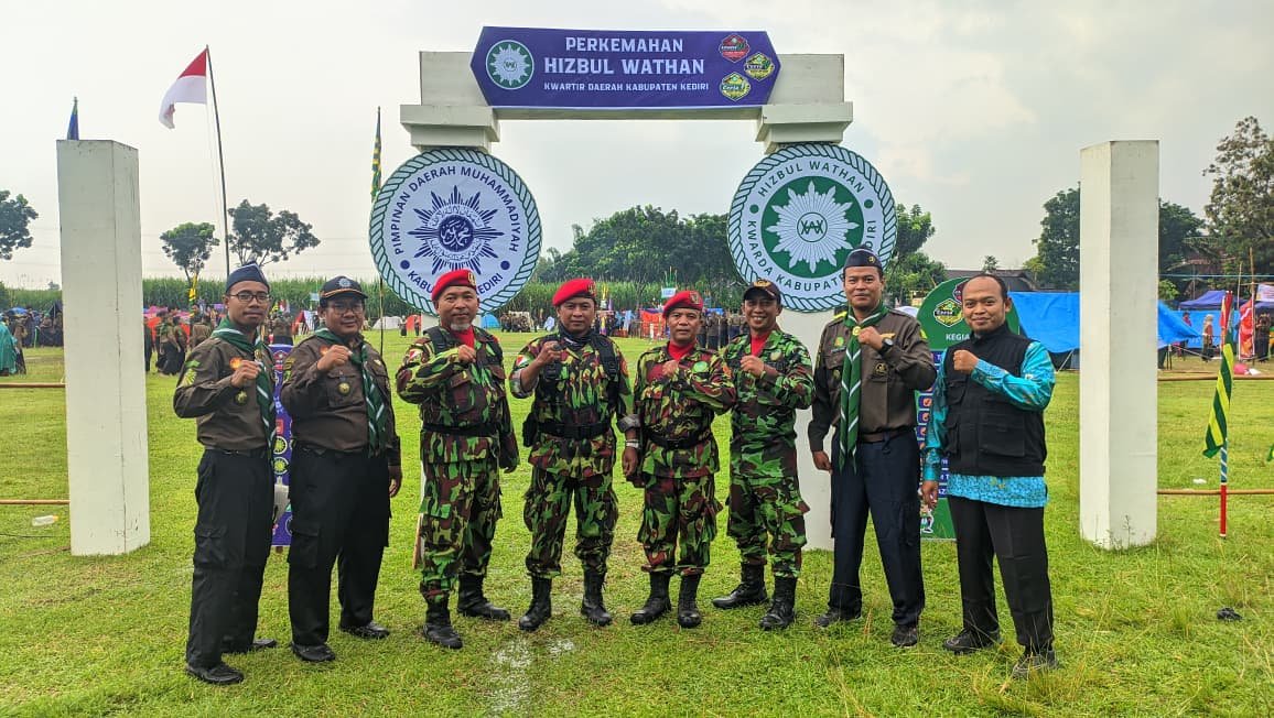 KOKAM Kabupaten Kediri Siap Siaga Amankan Kegiatan Jambore Hizbul Wathan