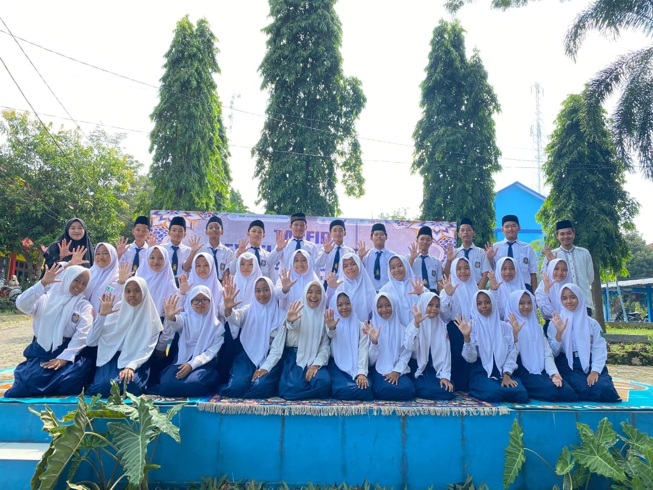 Mengikuti Khidmatnya Munaqosah SMP Muhammadiyah 5 Bungah