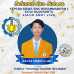 Siswa SMK Muhammadiyah 1 Kota Mojokerto Lolos ITS Surabaya Lewat Jalur SNBT
