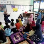 Siswa TK Aisyiyah 36 PPI Belajar Bahasa Inggris Melalui Game Interaktif Bersama Guest Teacher EF