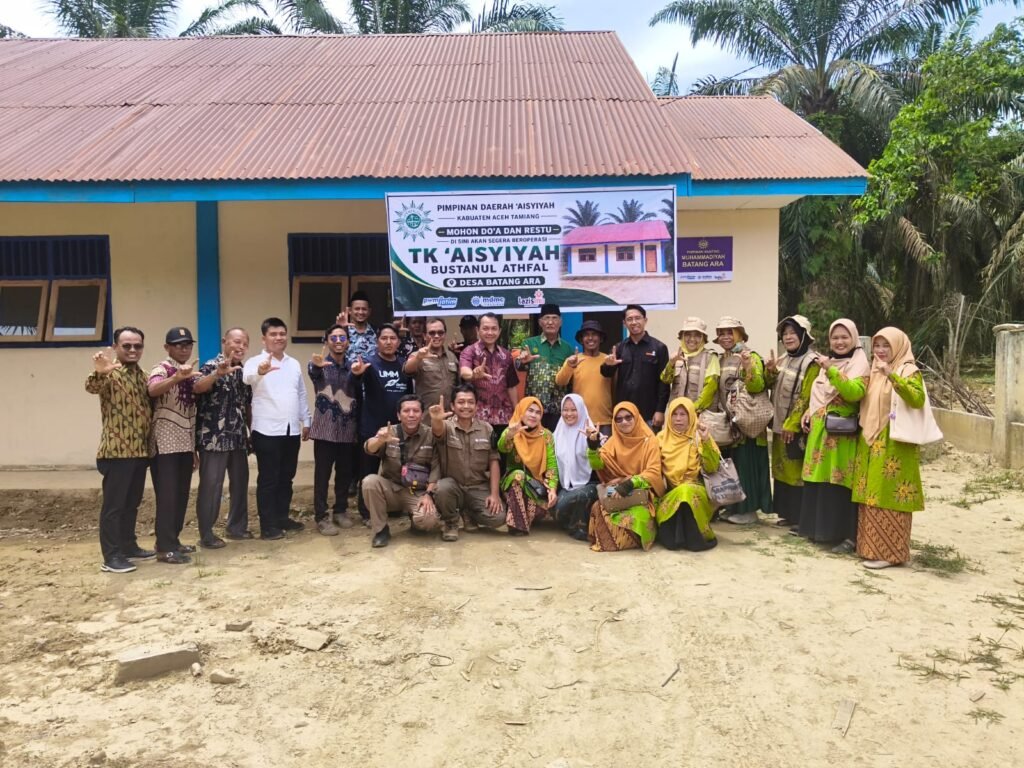 Muhammadiyah Hadirkan Pendidikan untuk Pedalaman Aceh Tamiang Melalui TK ABA Batang Ara