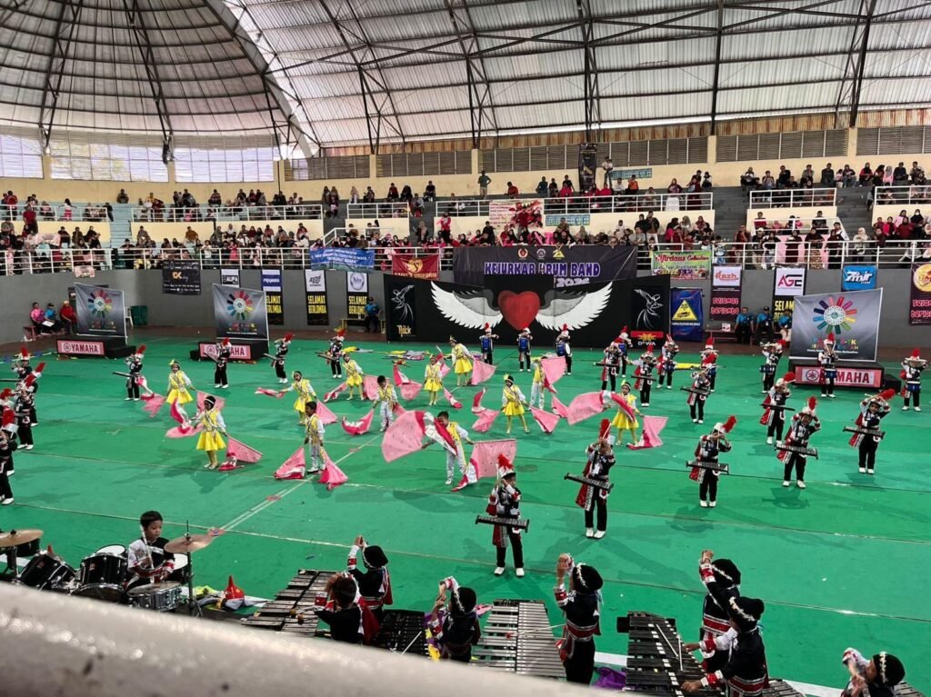 TK ABABE Sabet 7 Juara dalam Kejurkab Drum Band Sidoarjo