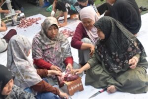 Penyembelihan Hewan Qurban di SD Muhida Tanamkan Kepedulian dan Semangat Berbagi