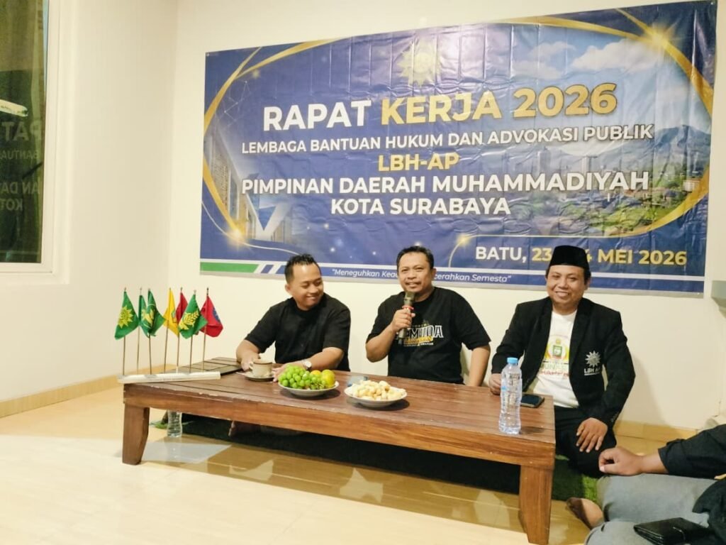 LBH AP PDM Kota Surabaya Siap Perjuangkan Bantuan Hukum bagi Kaum Mustad’afin