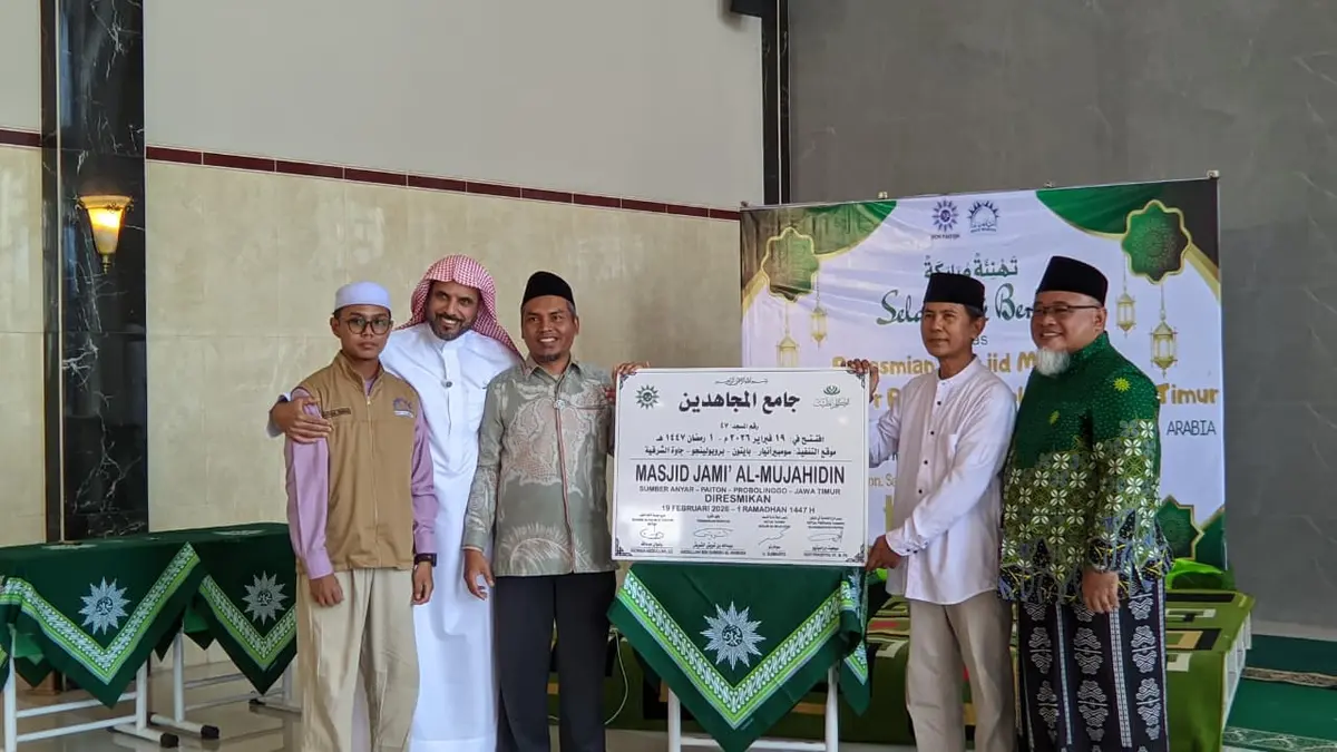 Masjid Mujahidin Diresmikan, Perkuat Aktivitas Keagamaan di Paiton