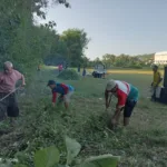 PRM dan PRPM Sendangagung Gotong Royong Kerja Bakti Siapkan Salat Iduladha