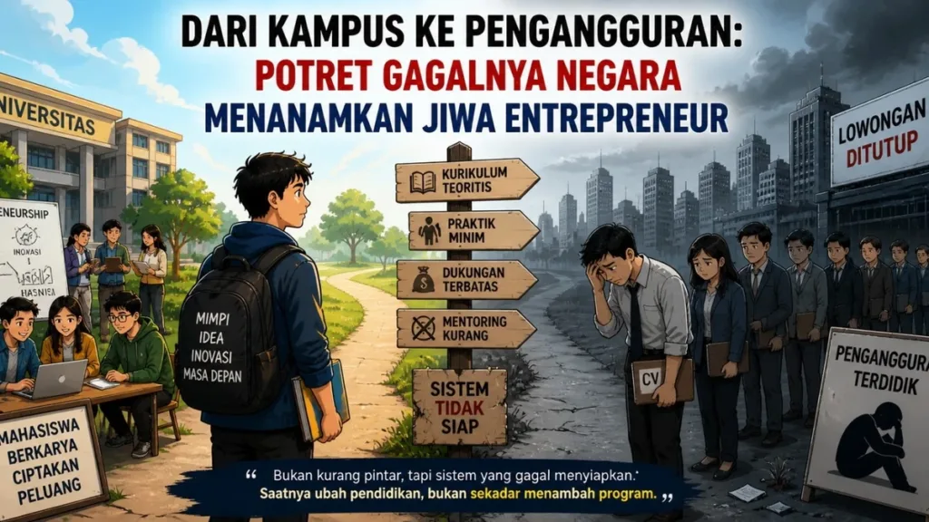 Pengangguran Terdidik dan Krisis Kewirausahaan di Perguruan Tinggi