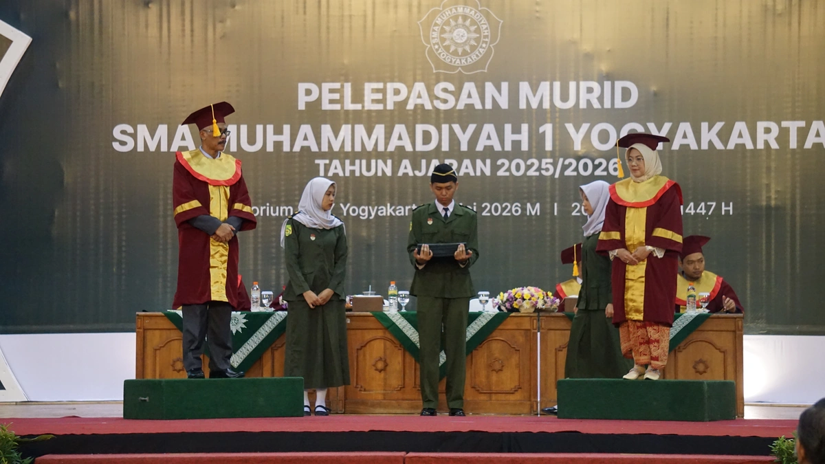 SMA Muhi Tutup Tahun Ajaran dengan Pelepasan 421 Murid Kelas XII