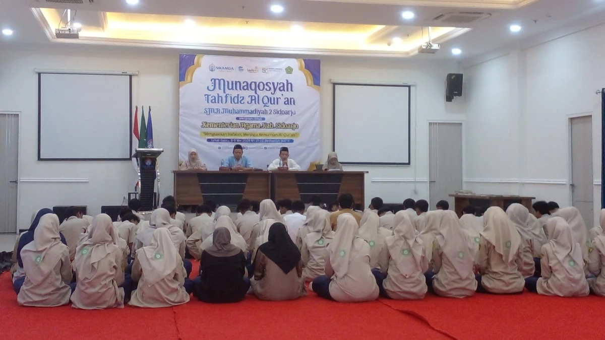 Tahfidz Camp SMAMDA Siapkan Siswa Hadapi Munaqosah