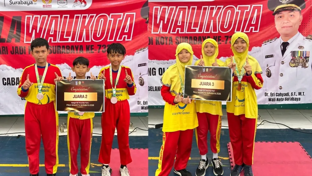 Tim Putra dan Putri SD Muhlas Ukir Prestasi di Ajang Kabaddi Piala Wali Kota Surabaya