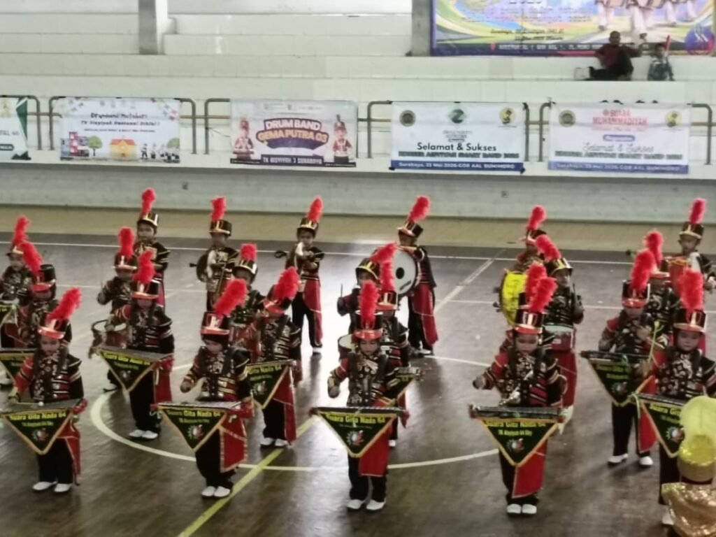 Tumbuhkan Kemandirian Anak, TK Aisyiyah 64 Tampilkan Teater Kebudayaan Jawa di Kejuaraan Drumband IGABA