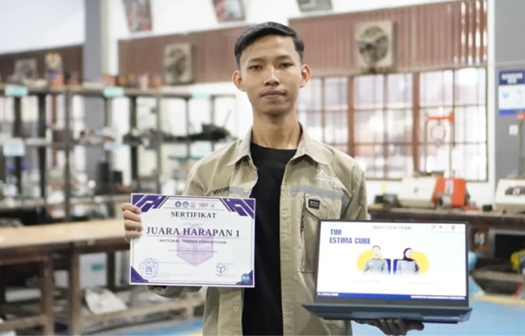 Mahasiswa UMS Meraih Prestasi Nasional lewat Inovasi Hemat Limbah Pembangunan