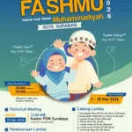PDM Surabaya Gelar FASHMU 2026, Ajang Syiar dan Prestasi Anak Sholeh