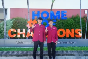 Kapten Timnas Futsal U-19 Reivan Revian dan Andi Umayyah Resmi Jadi Mahasiswa UMSURA
