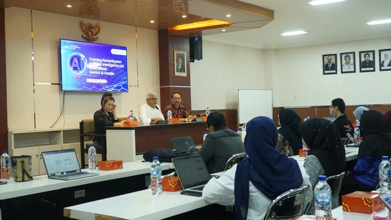 UMM Kolaborasi dengan Google, Puluhan Dosen Ikuti Sertifikasi Gemini AI
