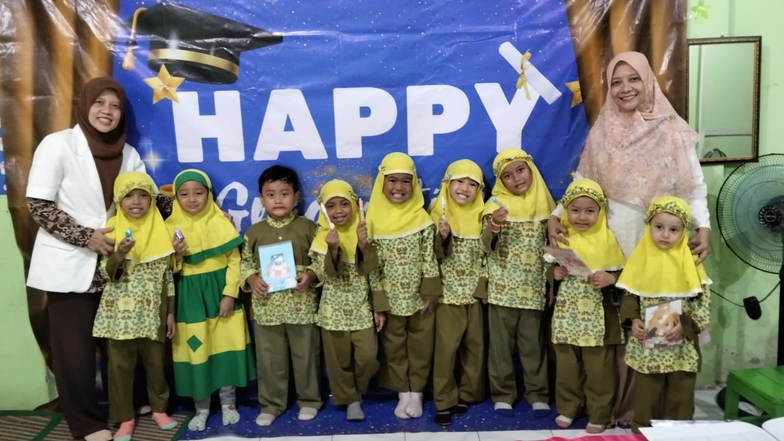 Gigi Sehat, Senyum Ceria Warnai Posyandu TK ABA 10 Kalijaten