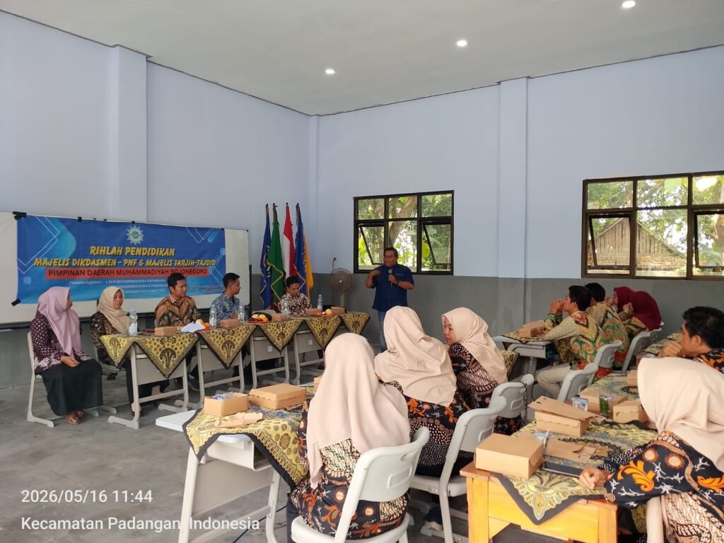 Dikdasmen dan PNF – Majelis Tarjih PDM Bojonegoro Gelar Rihlah Pendidikan untuk Perkuat ‎Identitas Guru Muhammadiyah