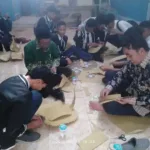 Co-curricular Ragam Budaya Nusantara, Siswa MadtsaMutu Antusias Membuat Aksesori Baju Adat NTT
