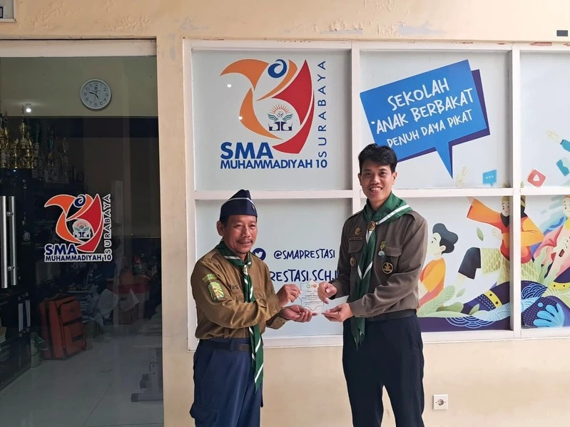 Latihan Gabungan HW Pengenal 2026 se-Surabaya Berlangsung Meriah di SMA Muhammadiyah 10 Surabaya