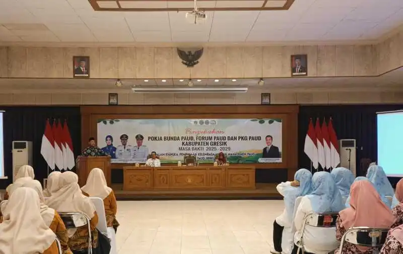Bupati Gresik Tekankan Pentingnya Sekolah PAUD Ramah Anak 