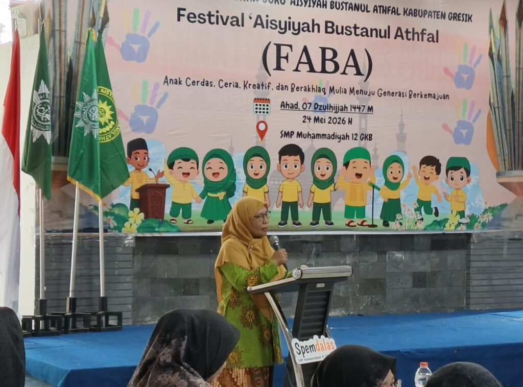 Masuk Zona Wajib Ceria, Pesan Ketua Majelis PAUD Dasmen PDA Kabupaten Gresik Saat FABA