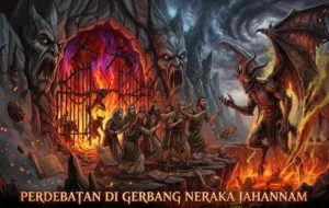 Surat Qaf: Perdebatan di Gerbang Neraka Jahanam