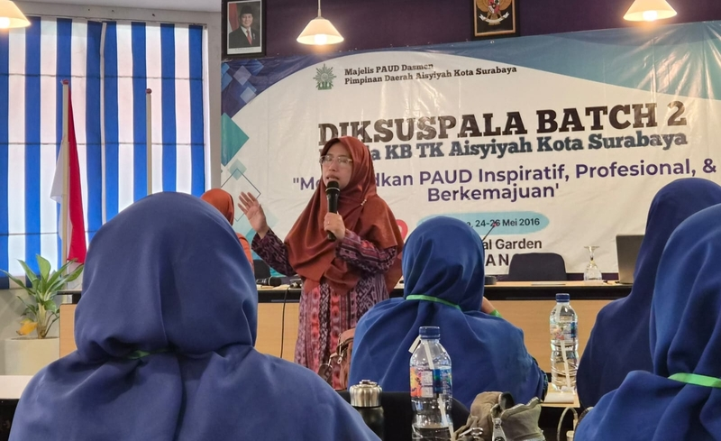 Retakkan Cangkang Pola Pikir, Puluhan Kepala TK Aisyiyah Surabaya Siap Jadi Pemimpin Pembelajar