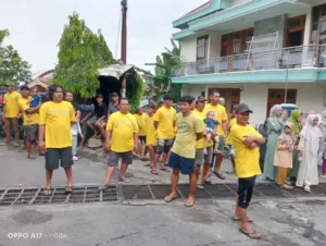 Delapan Ekor Sapi Disembelih di An-Nur, Banjir Darah Tumpah Genangi Halaman Masjid