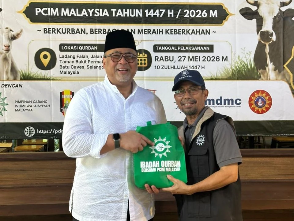 PCIM Malaysia Kurban 11 Sapi dan 10 Kambing, Khidmat dan Tuai Apresiasi dari Dubes KBRI Kuala Lumpur